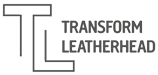 Transform Leatherhead logo in slate grey